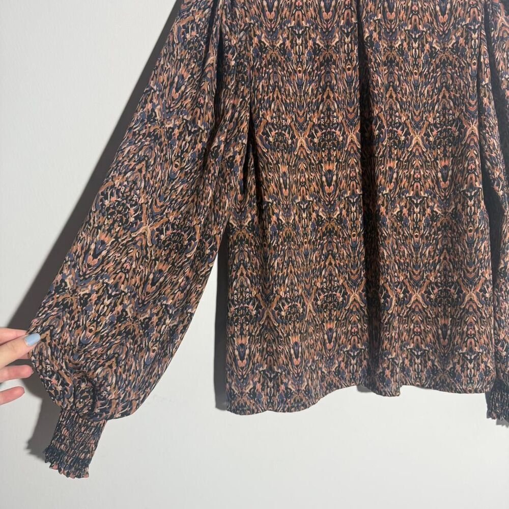 EverEve Preppy Business Casual Office blouse long sleeve XSmall | Boho Chic Fall - Picture 8 of 9